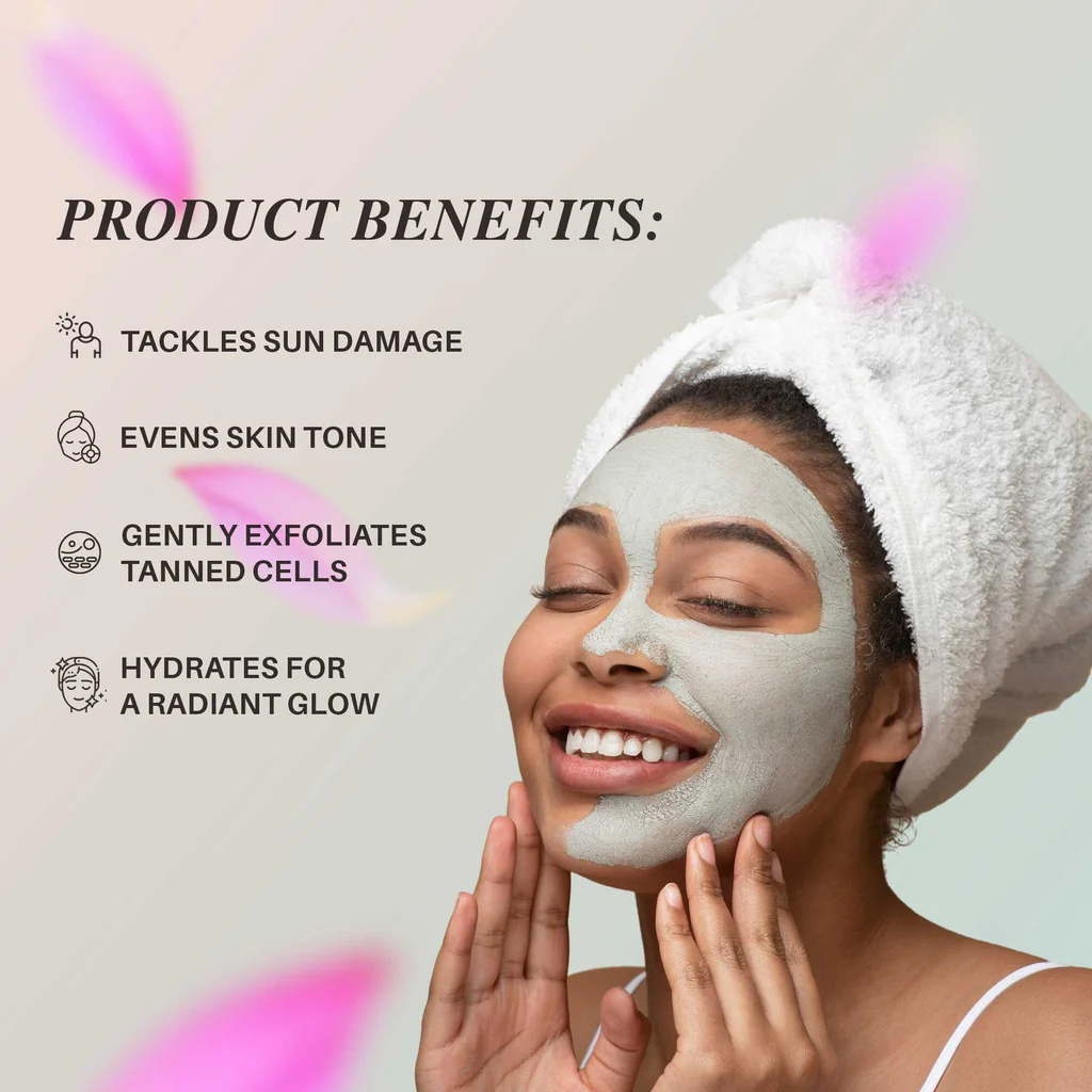 N4N-Detan Face Pack with Herbal Extracts for Glowing Skin