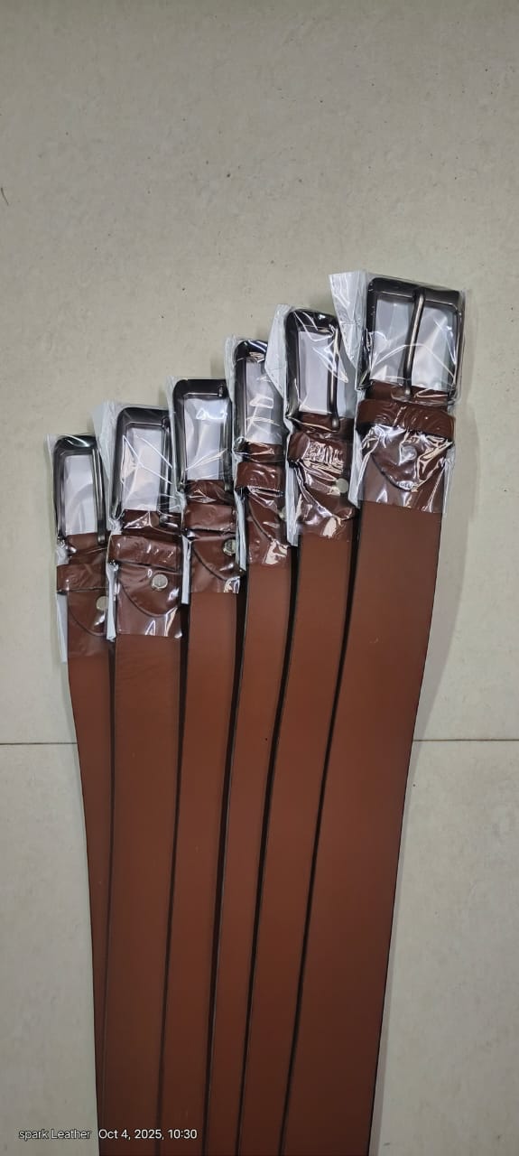 Leather belts 