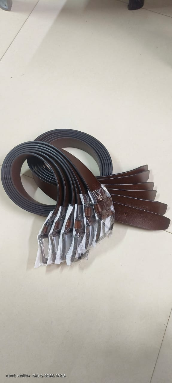 Leather belts 