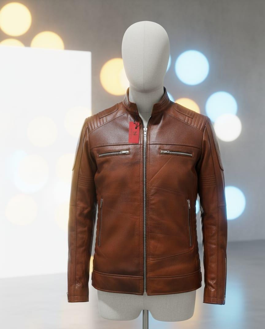 Leather jacket 
